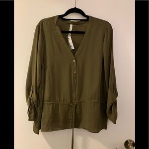 NY Collections Macy’s Women’s Plus 3X Top NWT